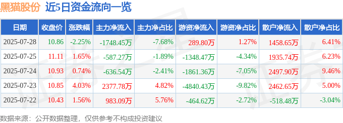 黑貓股份股價異動：資金暗戰、營收暴跌下的投資警惕