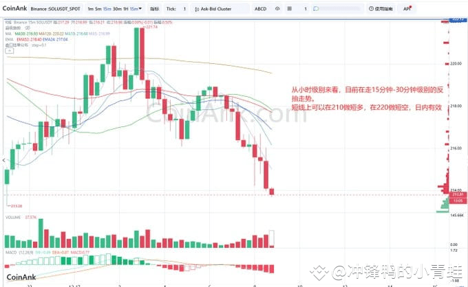 SOL价格分析：震荡下行，支撑位与压力位博弈